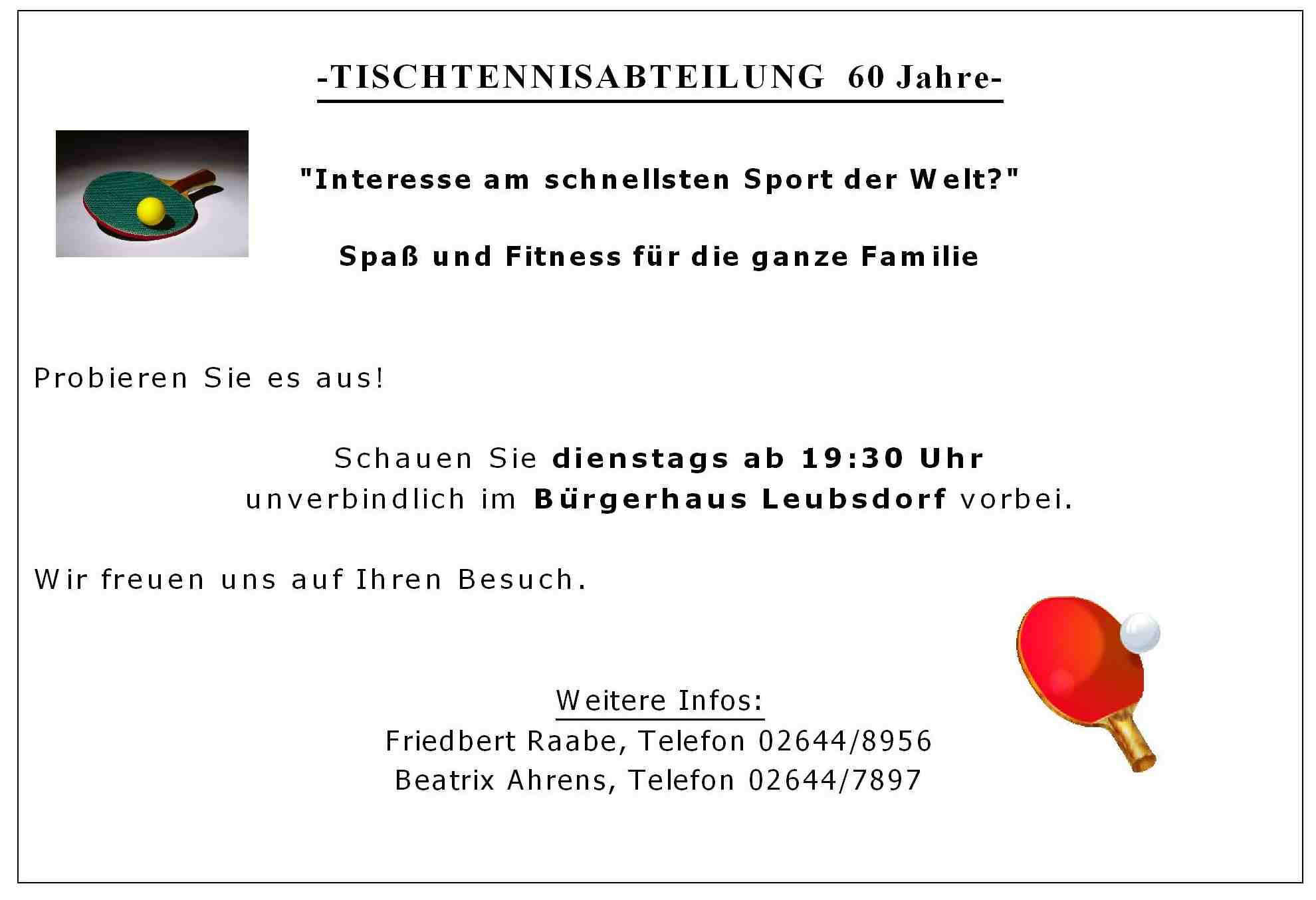 Flyer_Tischtennis